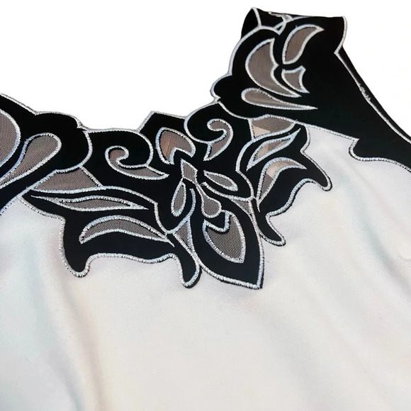 +MYSTIC+ Los Angeles Bodycon Lace Insert Pencil Dress‎ Size Large - Picture 4 of 8